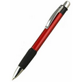 Mercury Clicker Pen W/ Rubber Grip